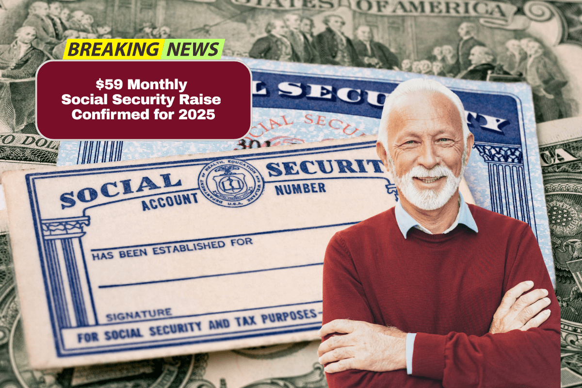 $59 Monthly Social Security Raise Confirmed for 2025