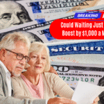 Social Security Retirement Benefits: Could Waiting Just 3 Years Boost by $1,000 a Month?